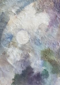 PLEINE LUNE. Aquarelle sur papier népalais. 12 x 16 cm. Mai 2020. PLEINE LUNE. Aquarelle sur papier népalais. 12 x 16 cm. Mai 2020.