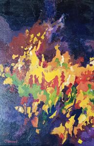 DANSE N°1. Huile sur toile. 1074. DANSE N°1. Huile sur toile. 1074.