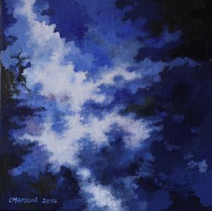 REFLET . Acrylique sur toile. 30 x 30 cm. 2016. REFLET . Acrylique sur toile. 30 x 30 cm. 2016.